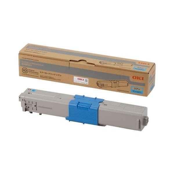 OKIデータ TC-C4AC1 シアン 純正トナーカートリッジ・新品（カラーLED