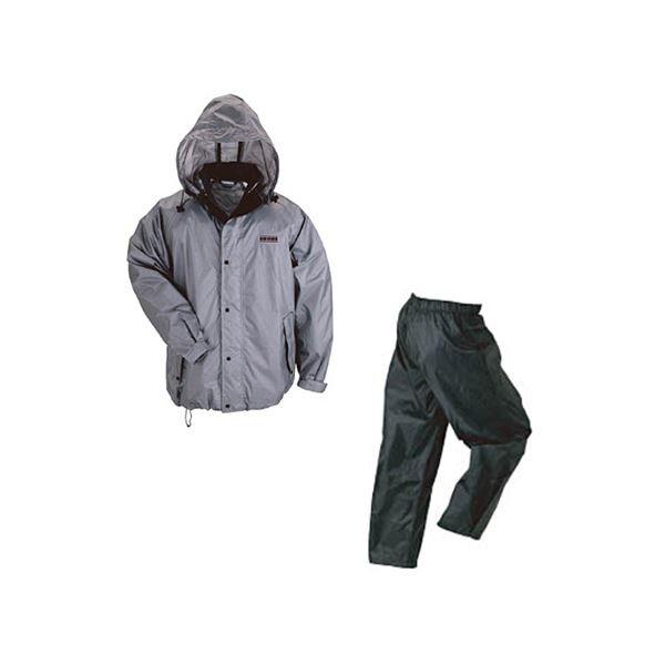 川西工業 レインウェア（男女兼用）雨職人 グレー Sサイズ 3530-GR-S 1着 川西工業 レインウェア（男女兼用）雨職人 グレー Sサイズ 3530-GR-S 1