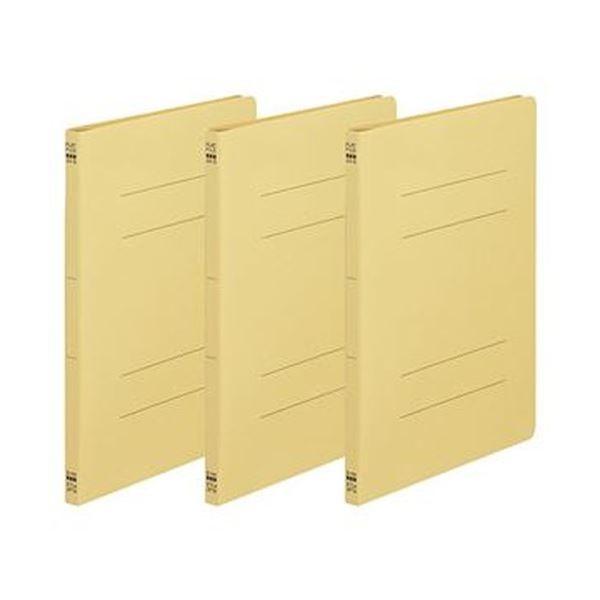 （まとめ）TANOSEE 坦坦たる整理保存用具（ノンステープルタイプ）A4タテ 150枚閉じこめる 背幅18粍 黄 1風呂敷き包み（3冊）〔×100仕掛ける〕
