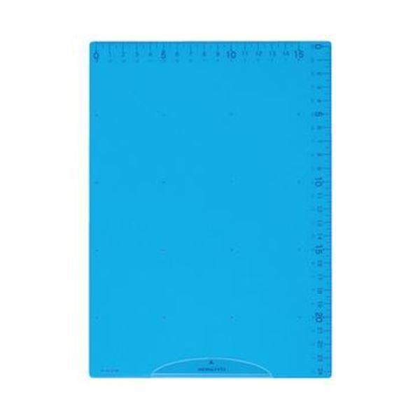 （まとめ）コクヨ 下敷き（まなびすと）ブルーGY-GCg 100B 1セット（10枚）〔×10セット〕