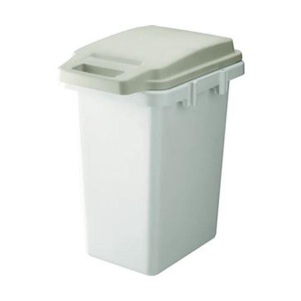 （まとめ）TRUSCO連結ワンハンドパッキンペール 33L ベージュ TRHPP-33-BG 1個〔×5セット〕