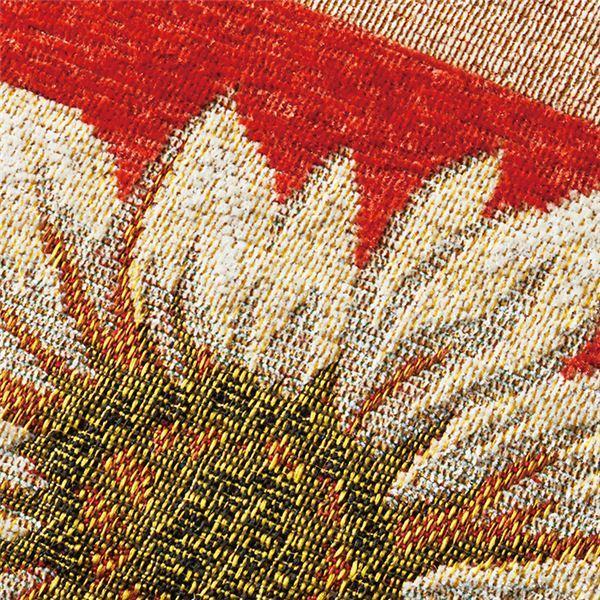 売れ筋商品 ラグマット 絨毯 花柄 約230 330cm リビング ゴブラン織 床暖房対応 ホットカーペット 防滑加工 長方形 オレンジ カーペット ラグ Garces Org