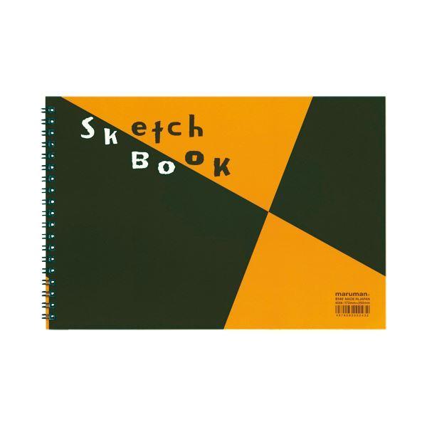 （まとめ）マルマン スケッチブック 図案スケッチブック B5 並口 24枚 S140 1冊 〔×50セット〕