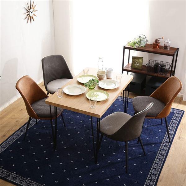 ホワイト 木製椅子 ハート型背もたれ