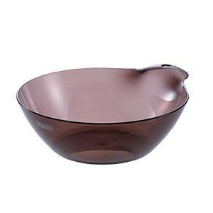 〔30個仕掛ける〕 洗いもの桶 洗面器 約幅25珊 約2.5L スモークブラウン 引っ掛かり穴付き添い人 リッチェル HG カラリ 風呂場 風呂 2階建てバスお座敷 その他バス、洗面所用品-バス、洗面所用品-キッチン、日用品、文具