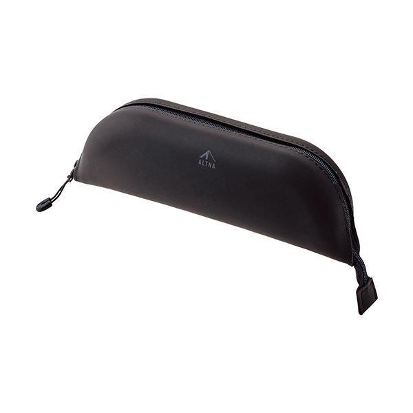 （まとめ）リヒトラブ ALTNA トレーペンケースLサイズ ブラック A-7762-24 1個〔×5セット〕 まとめ）リヒトラブ ALTNA トレーペンケースLサイズ ブラック A-7762