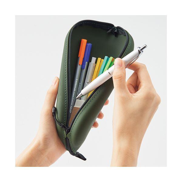 LIHIT LAB.＜リヒトラブ＞ ALTNA トレーペンケース Ｌサイズ ネイビー