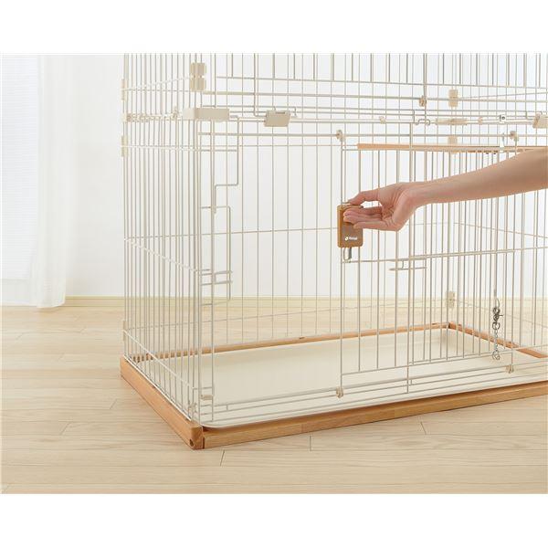 猫 ケージ Richell リッチェル 木製お掃除簡単 ライトブラウン 2