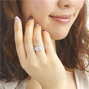 送料無料 0.6ctダイヤリング 指輪 ワイドパヴェリング 11号 【M3445346039】(19416円)