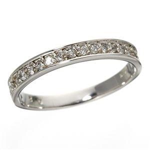 0.2ct ダイヤリング 指輪 エタニティリング 9号