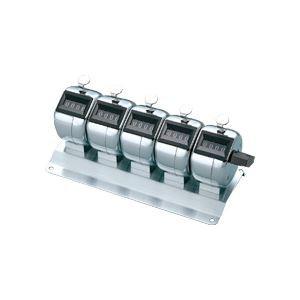コクヨ 数取器 4桁 5連式 CL-205 1個 キッチン、日用品、文具-その他事務用品