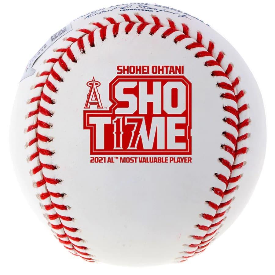 大谷翔平2021年MVP獲得記念 公式 ローリングス社製ボール(サインなし 