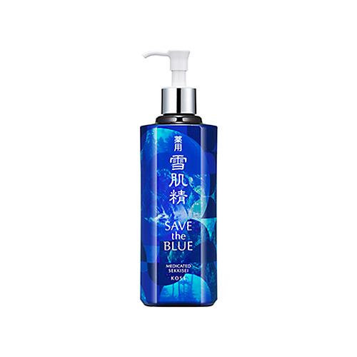 コーセー 雪肌精 薬用雪肌精 SAVE the BLUEデザインボトル 500ml  限定 化粧水｜net-pumpkin