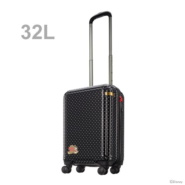ディズニー ミッキーマウス キャリーケース 32l ブラック Ace シブヤ文具 通販 Paypayモール