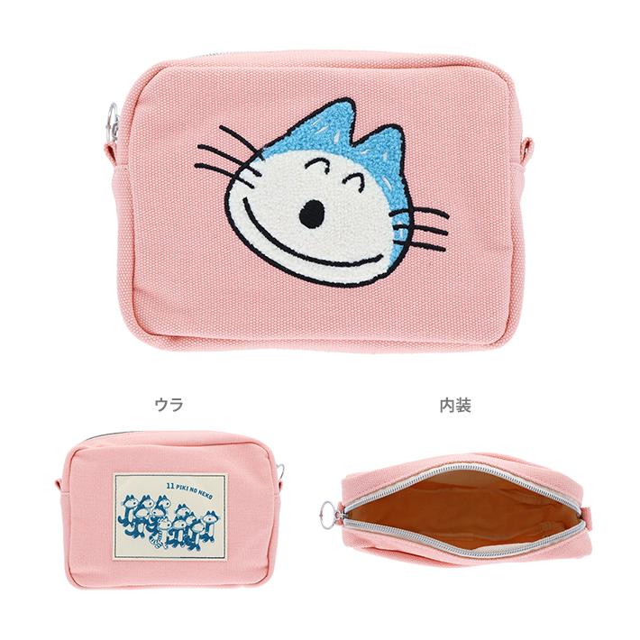 サンスター文具 11ぴきのねこ サガラ刺繍ペンケース 2柄 [M便 1/1