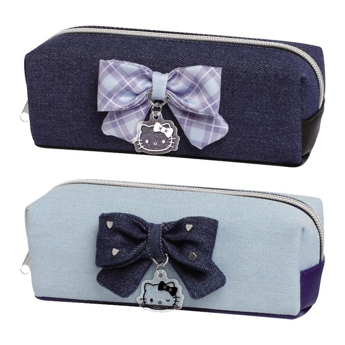 CRUX（クラックス） ハローキティ デニムボックスペンケース 2カラー