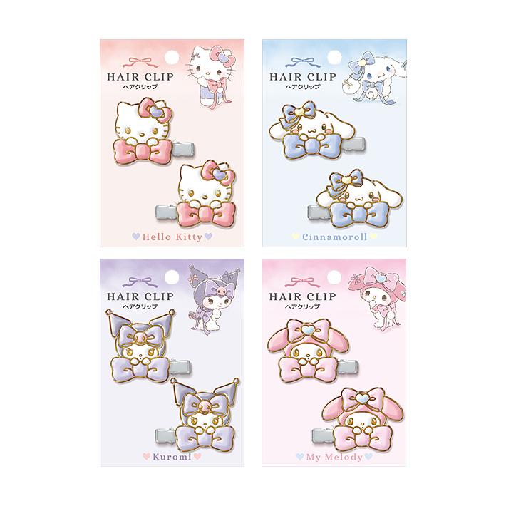 CRUX（クラックス） サンリオキャラクターズ ヘアクリップ 4柄 [M便 1
