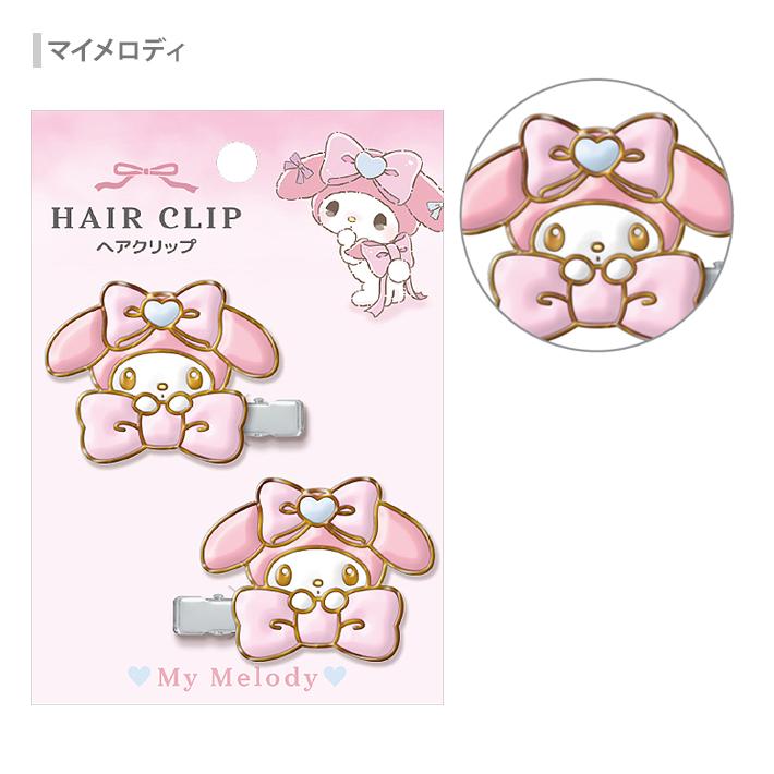 CRUX（クラックス） サンリオキャラクターズ ヘアクリップ 4柄 [M便 1