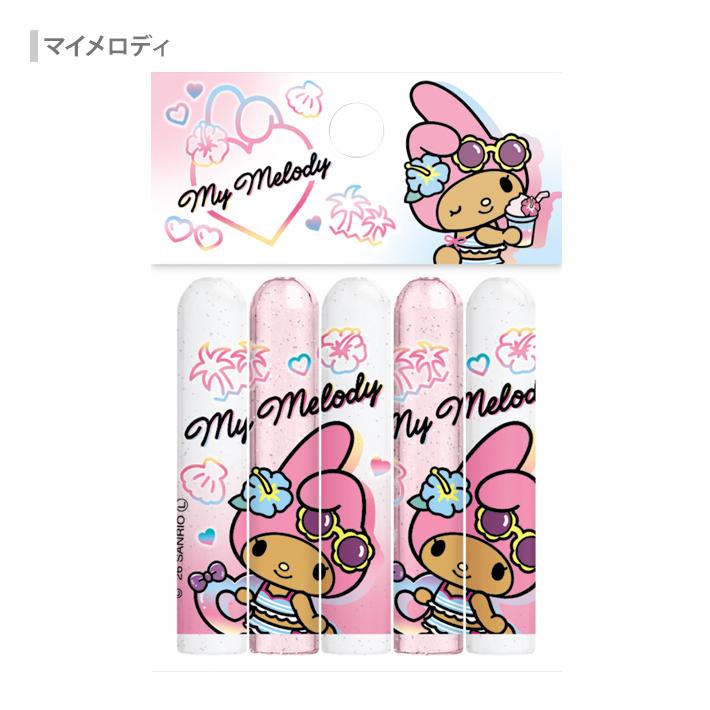 CRUX（クラックス） サンリオ キャラクターズ 鉛筆キャップ 5本組 [M便