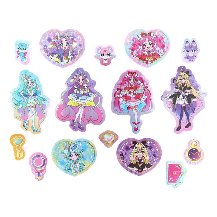 サンスター文具 名探偵プリキュア！ ホログラムスタンプバッグ