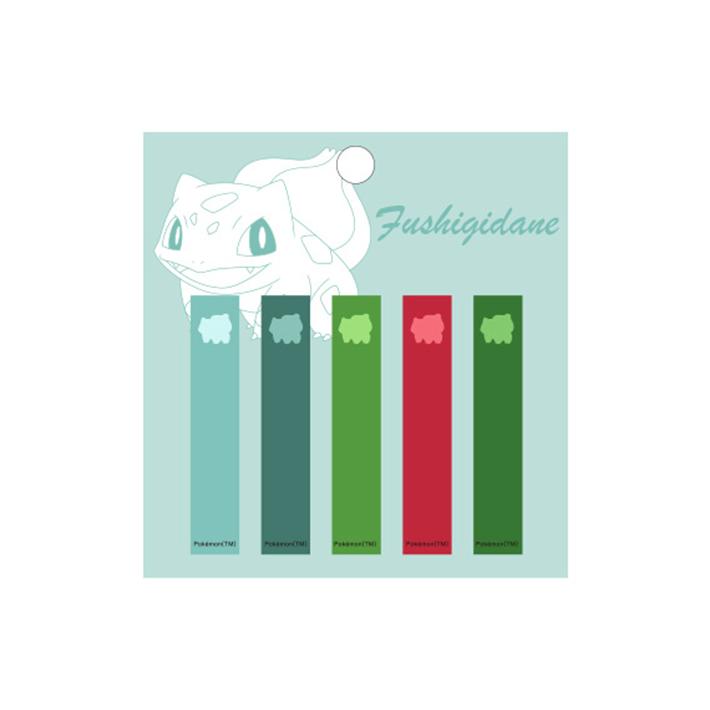 サンスター文具 ポケモン 付箋 キャラトーン B フシギダネ柄