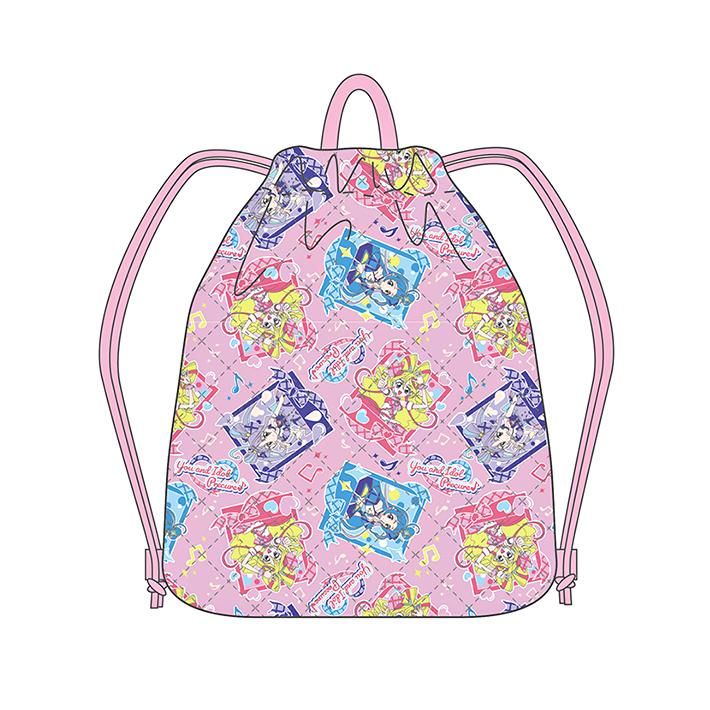 キミとアイドルプリキュア キルトナップサック QPQ7-2180 [M便 1/1