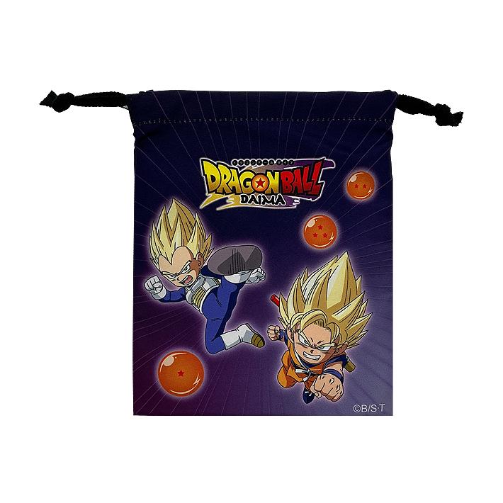 ドラゴンボール ドラゴンボールDAIMA お手入れらくらく巾着 S クロ