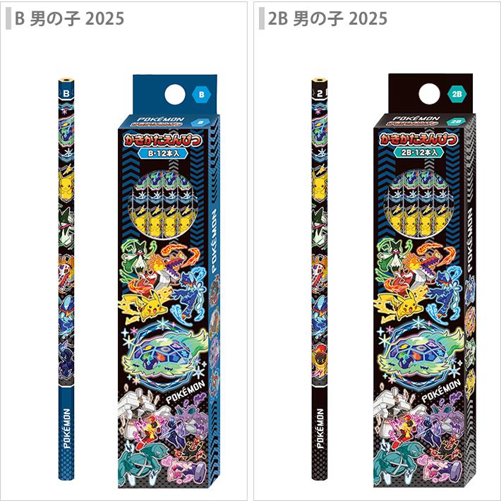 ショウワノート ポケモン かきかた鉛筆 B 2B 六角軸 12本組 ショウワノート ポケモン かきかた鉛筆 B 2B 六角軸 12本組