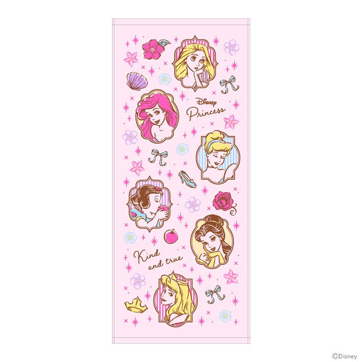 Disney ディズニープリンセス ガーゼ&パイルプリント フェイス Disney ディズニープリンセス ガーゼ&パイルプリント フェイス