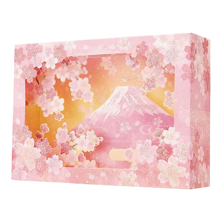 sanrio（サンリオ） グリーティングカード 春 富士山と桜 704814 [M便