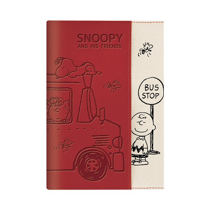 Off スヌーピー ウィークリー手帳 B6 22年 バス柄 M便 1 2 シブヤ文具 通販 Paypayモール