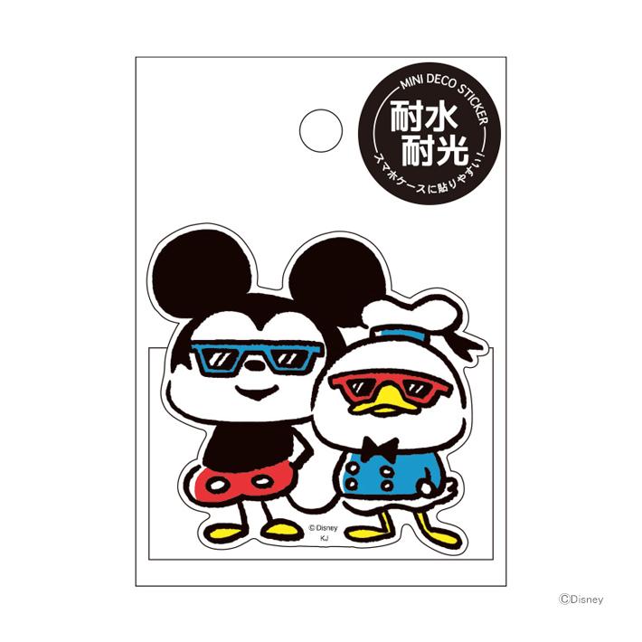 どなるどページ CRUX ディズニー カナヘイ画 ミニデコステッカー ミッキー