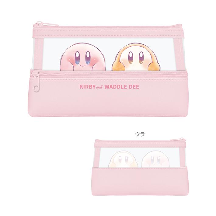 CRUX（クラックス） 星のカービィ 2ポケットクリアペンポーチ POPPING