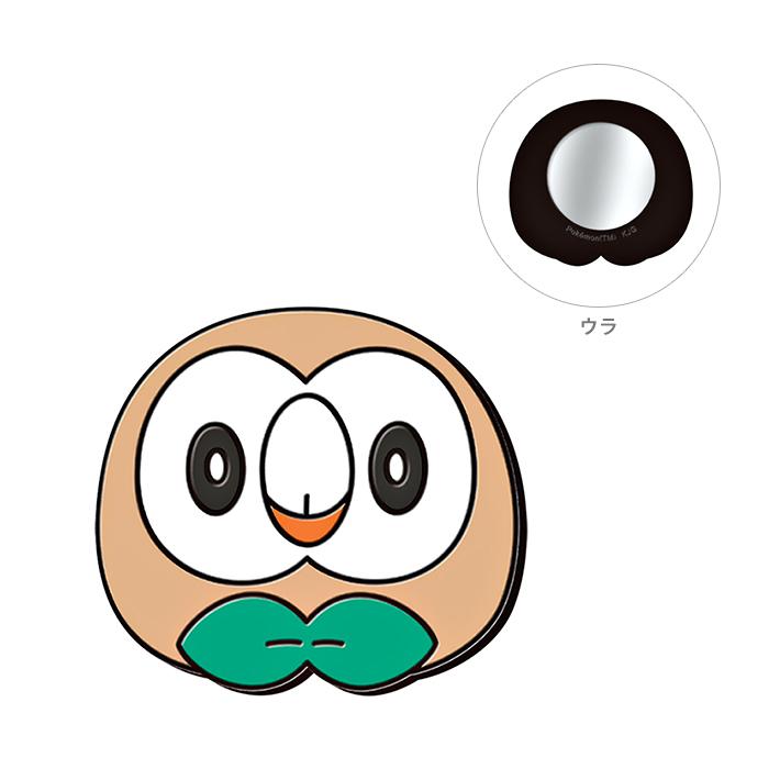 Pokemon（ポケモン） シリコンミラー モクロー柄 304012 [M便 1/4