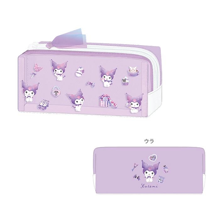 CRUX（クラックス） クロミ クリアツインファスナーペンケース 306748