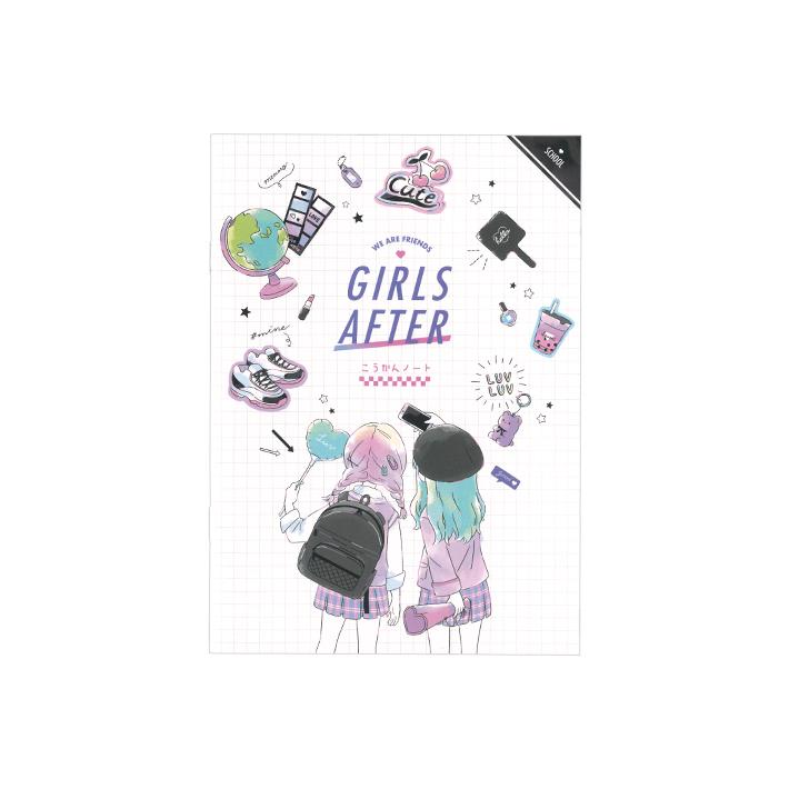 B6交換ノート Girls After School柄 M便 1 3 Crx シブヤ文具 通販 Yahoo ショッピング