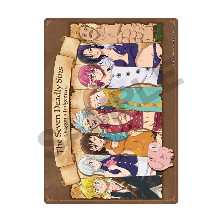 ゆうメール送料2円 七つの大罪 下敷き B5 A柄 M便 1 1 予約販売7月初旬頃発送予定 シブヤ文具 通販 Paypayモール