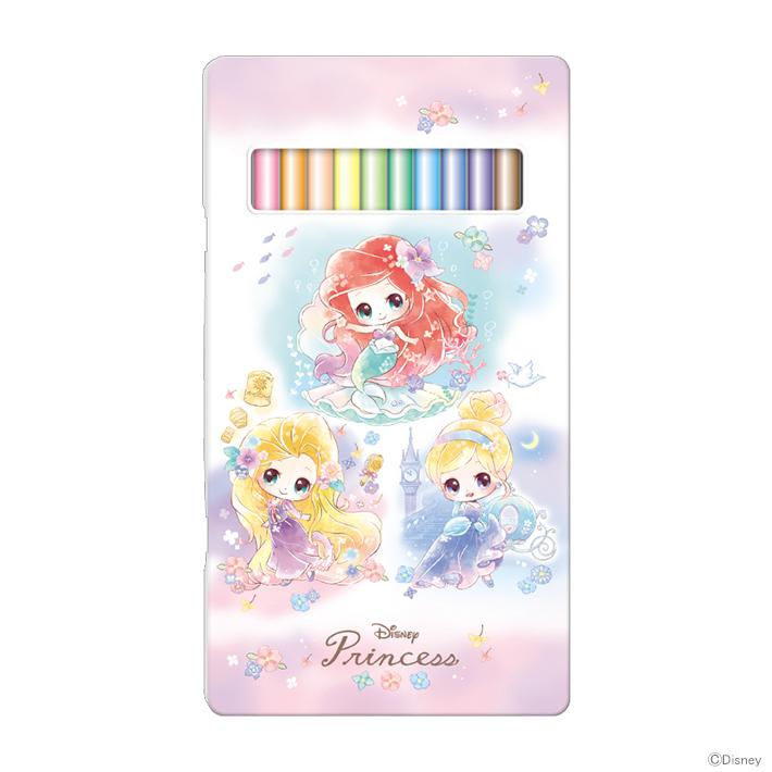 ディズニー プリンセス 色鉛筆 12色 新入学文具 M便 1 2 Crx シブヤ文具 通販 Yahoo ショッピング