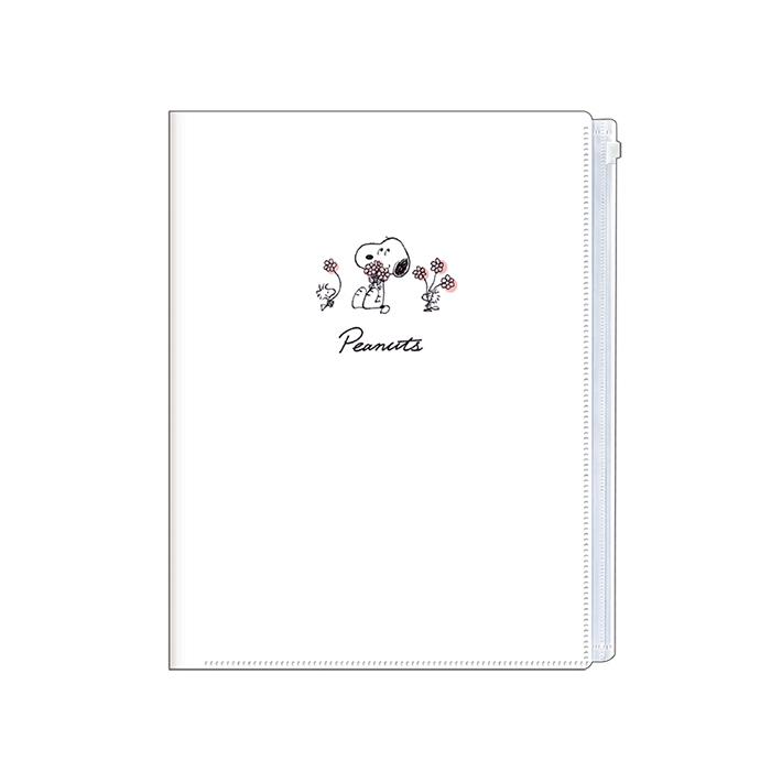 スヌーピー 6pクリアファイル ホワイト M便 1 1 シブヤ文具 通販 Paypayモール
