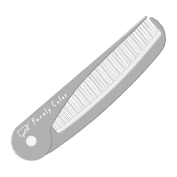 CRUX ピュアリーカラー スリムコーム シカクロゴ柄 112430 [M便