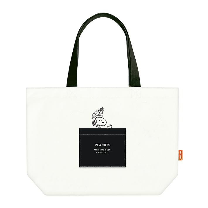SNOOPY スヌーピー BIGトートバッグ ポケット柄 113120 [M便 1/1
