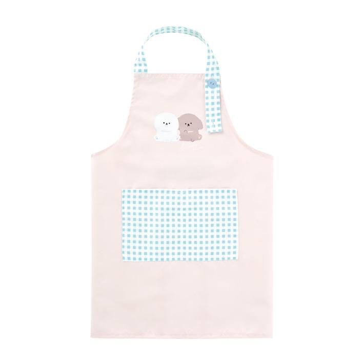 フローレンス聖子　エプロン マザーガーデン 野いちご キッズエプロン & 三角巾 セット