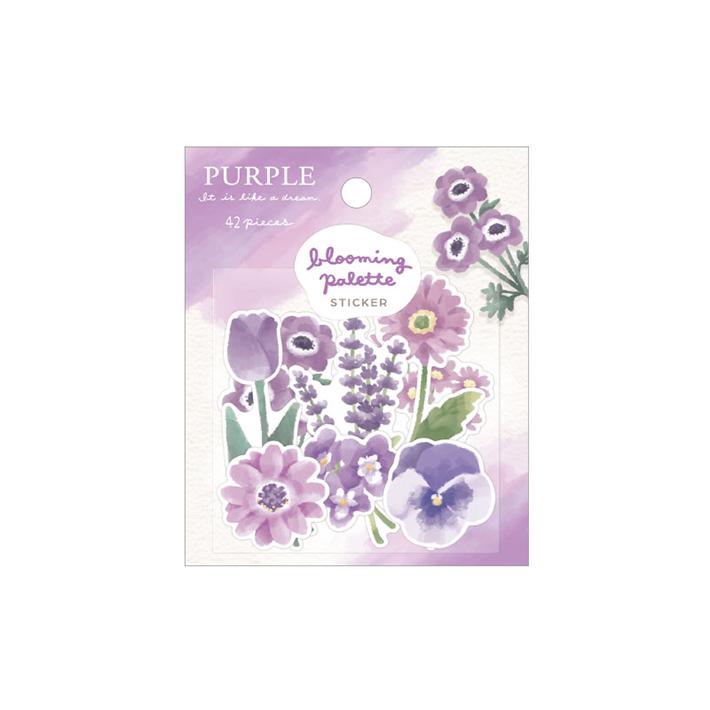 CRUX（クラックス） ブルーミングパレットステッカー パープル 122122