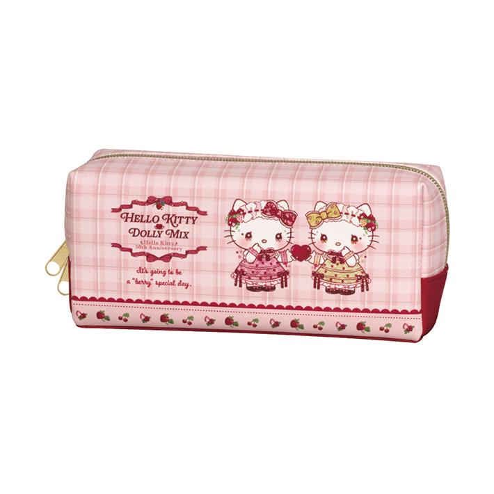 CRUX ハローキティ BOXペンケース DOLLY MIX柄 122630 [M便 1/1 CRUX ハローキティ BOXペンケース DOLLY MIX柄 122630 [M便 1/1