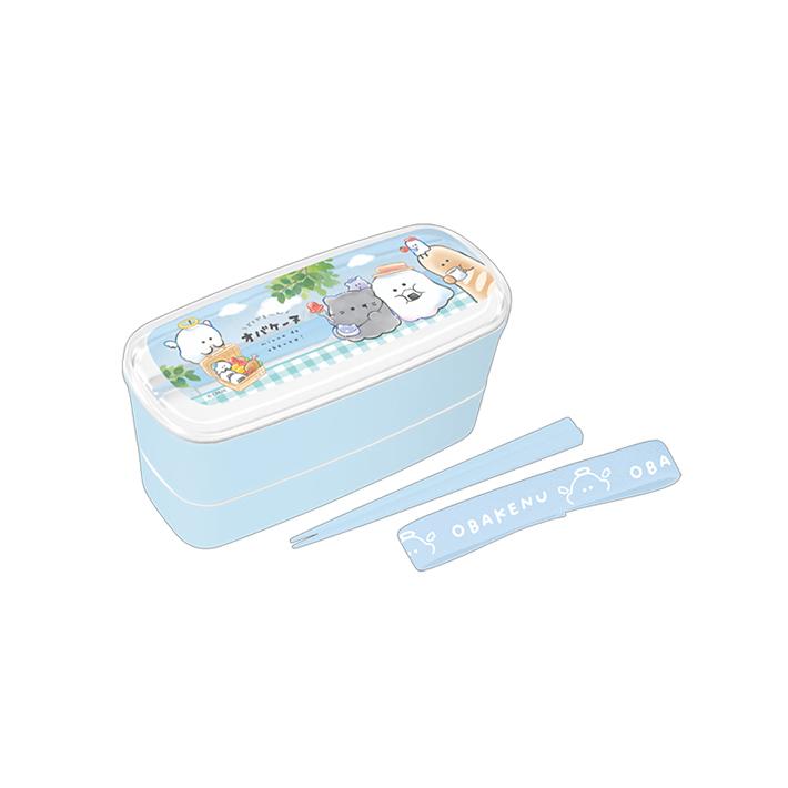 CRUX（クラックス） オバケーヌ 2段ランチボックス 500ml おべんとう柄