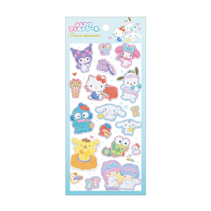 CRUX（クラックス） サンリオキャラクターズ ふんわりフェルトシール