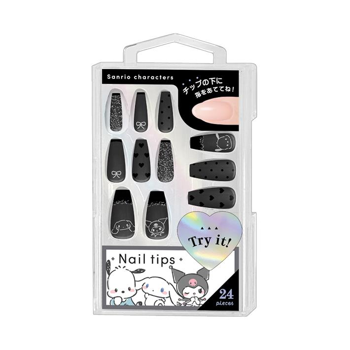CRUX（クラックス） サンリオキャラクターズ ネイルチップ ブラック