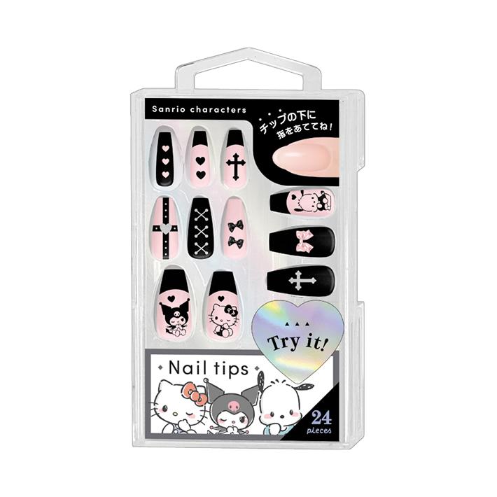 CRUX（クラックス） サンリオキャラクターズ ネイルチップ ゴシックPK