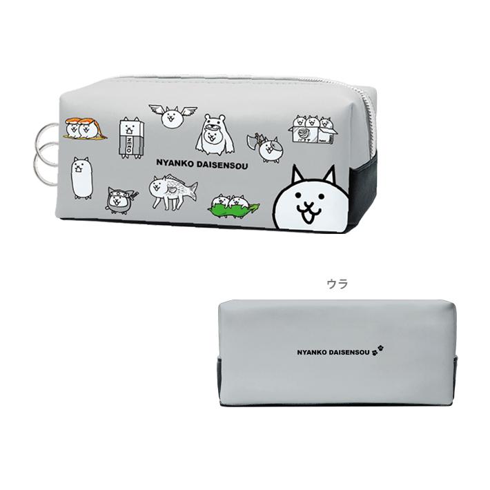 CRUX（クラックス） にゃんこ大戦争 シングルボックスペンケース