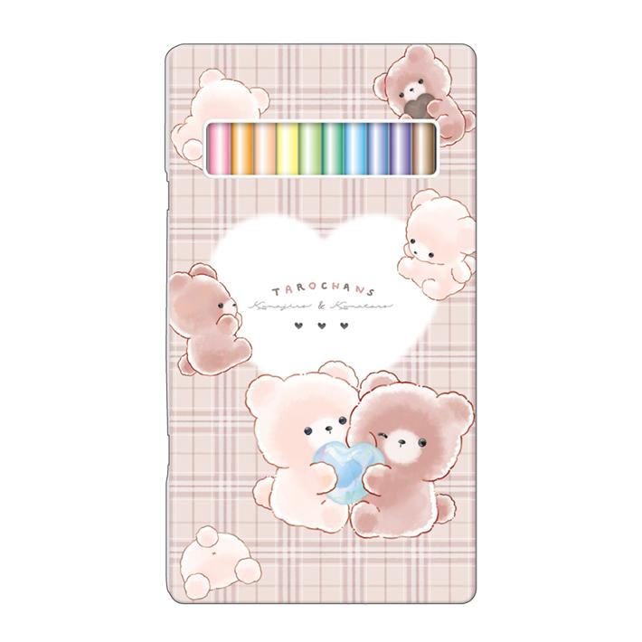 CRUX（クラックス） たろちゃんず 色鉛筆 12色 くまたろず柄 133712